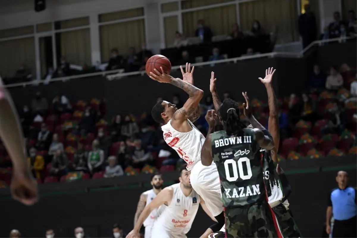 Erkekler Basketbol EuroCup: UNICS Kazan: 89 - Bahçeşehir Koleji: 88