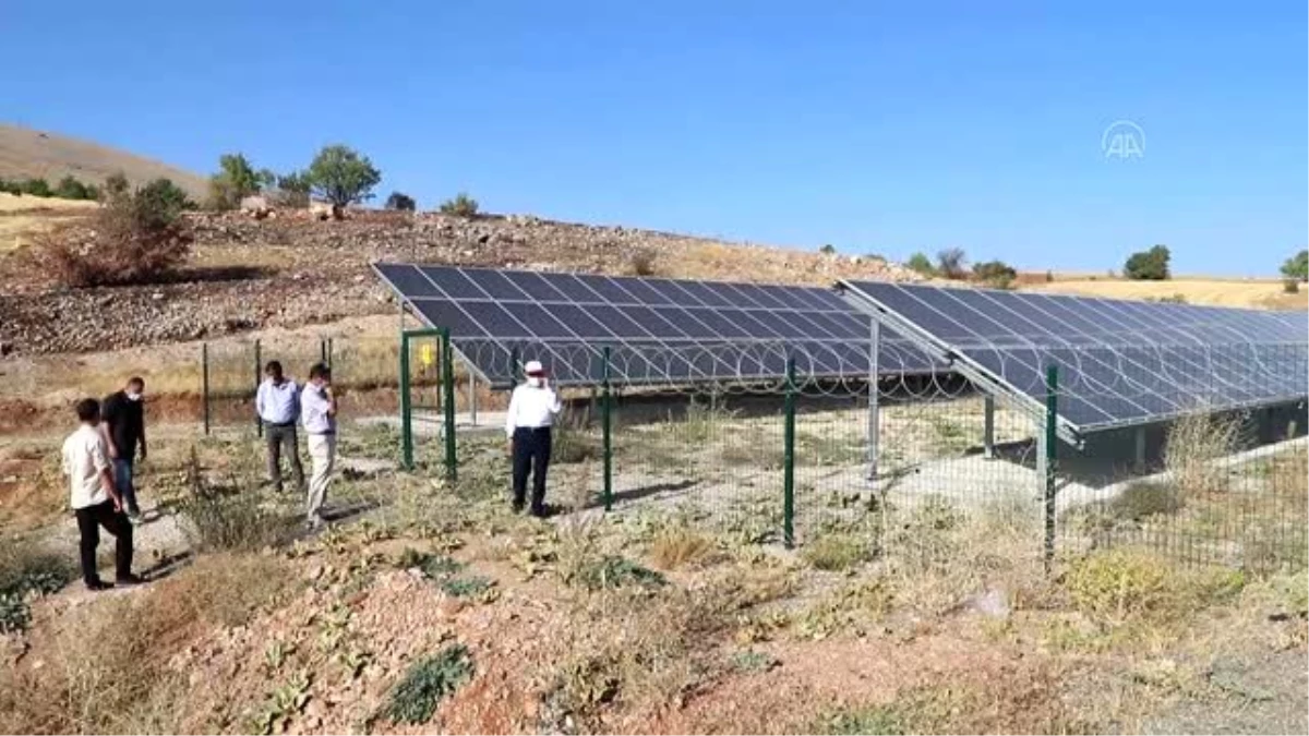 Güneş Enerjisi Santrali sayesinde içme suyu için elektrik faturası ödemiyorlar