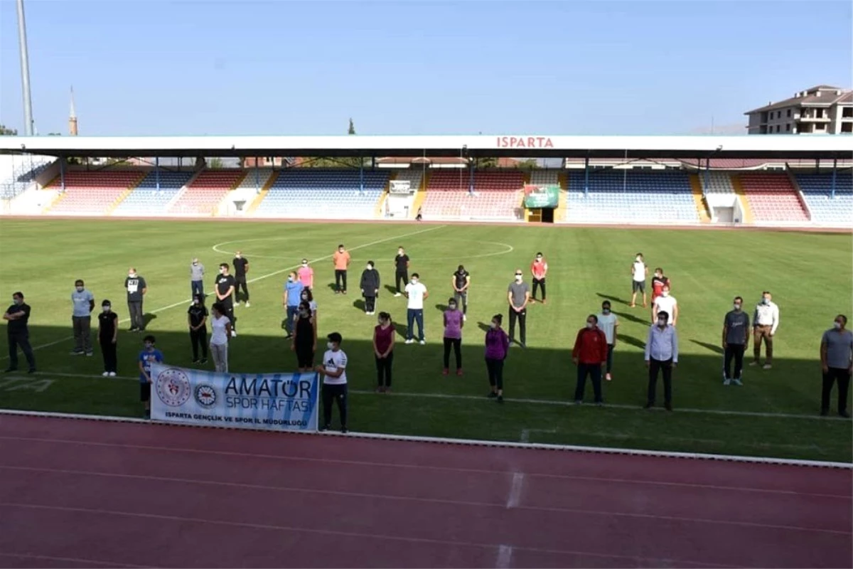 Isparta\'da Amatör Spor Haftası başladı