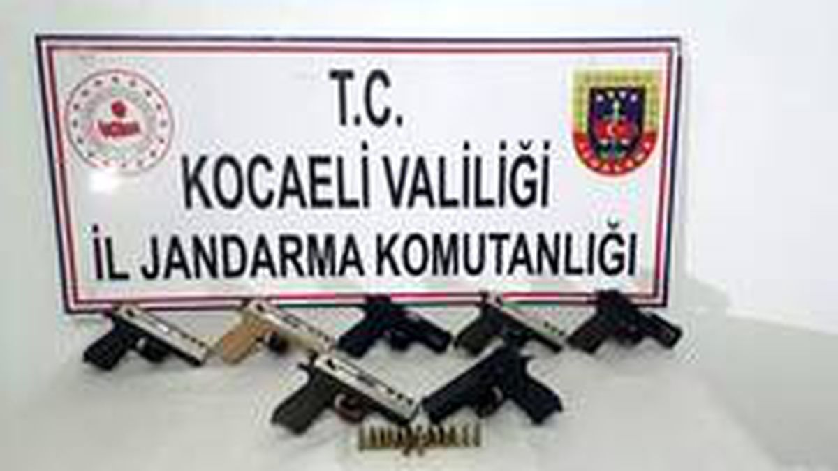 Son dakika haberi: Kocaeli\'de silah kaçakçılarına operasyon: 3 gözaltı
