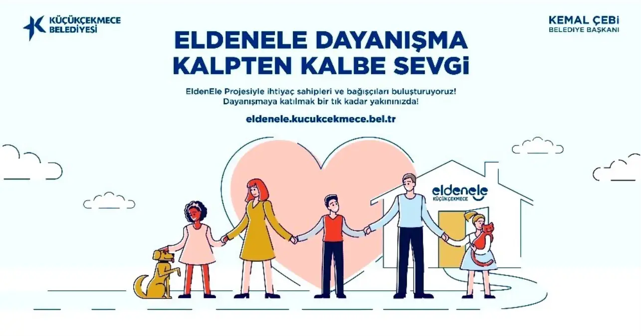 Küçükçekmece\'de vatandaşlar internet üzerinden bağış yapabilecek