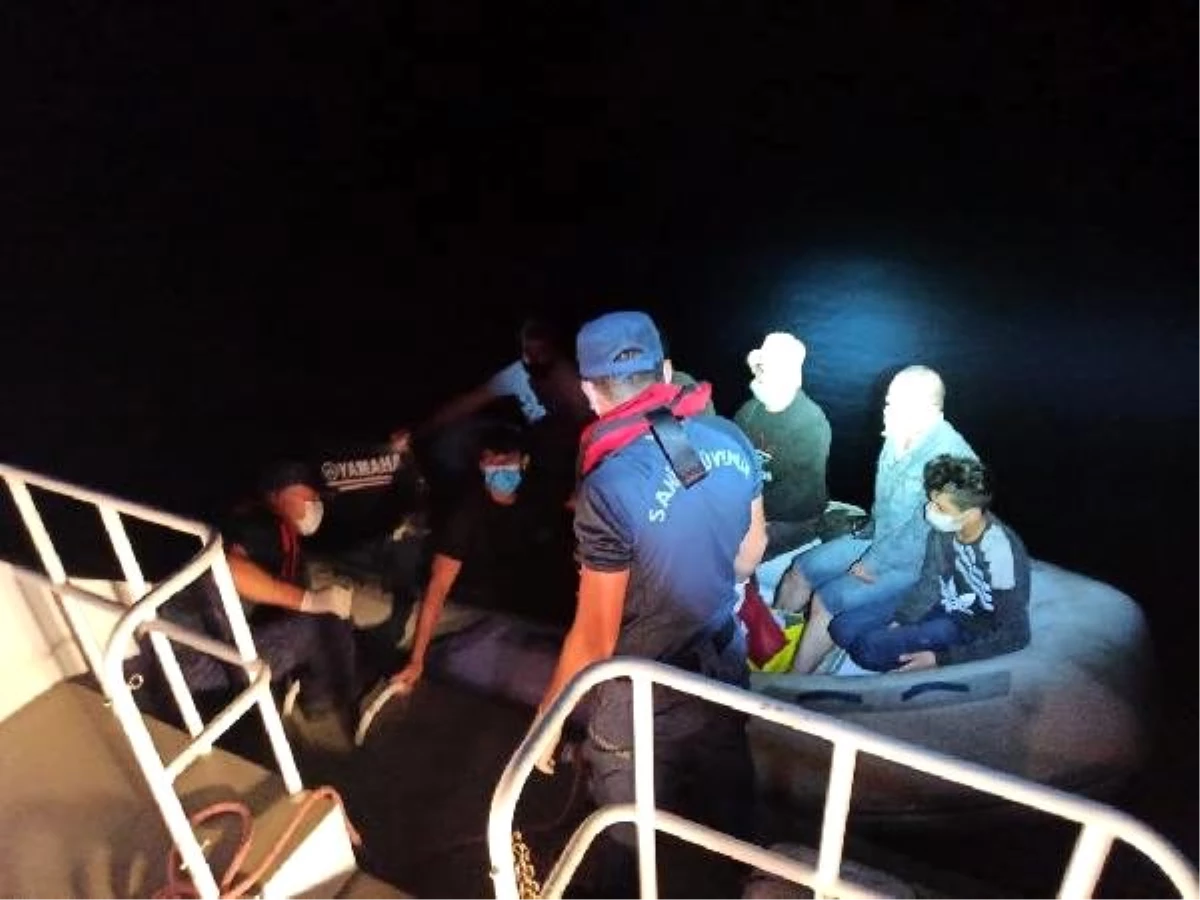 Marmaris ve Datça\'da 24 kaçak göçmen kurtarıldı