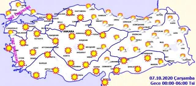Meteoroloji, İstanbul ve İzmir'in içinde olduğu 7 ili kum fırtınasına karşı uyardı