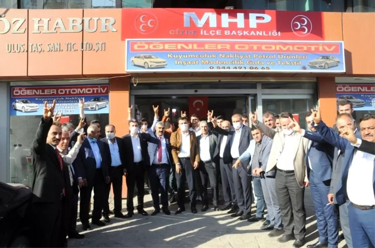 MHP Cizre\'de yeni hizmet binasını açtı