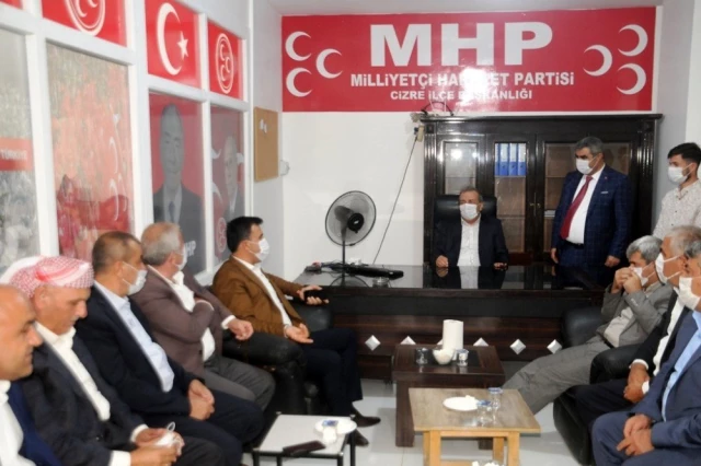 MHP Cizre'de yeni hizmet binasını açtı