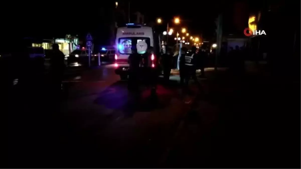 Trafikte tartıştığı polise bıçak çeken kişiyi polis silahla yaraladı