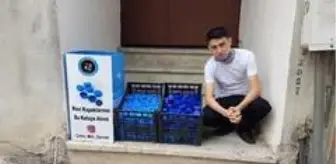 Yılda sekiz bin mavi kapakla engelli vatandaşlara yardım etti