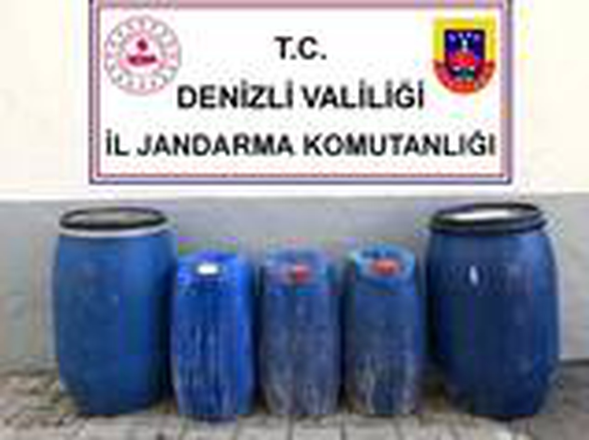 410 litre kaçak alkol piyasaya sürülmeden yakalandı