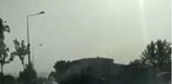 Bursa'da başıboş atlar, caddede koştu