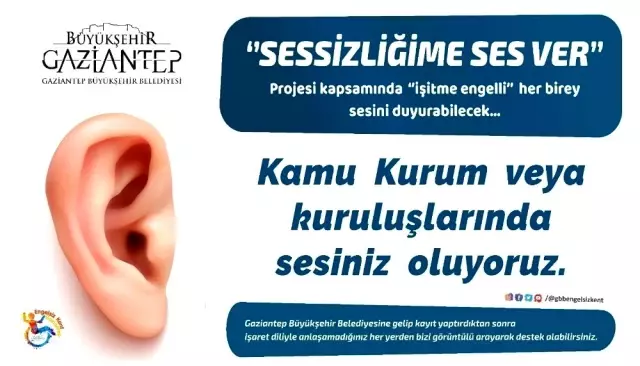 Büyükşehir, işitme engelli bireylerin sesi olacak