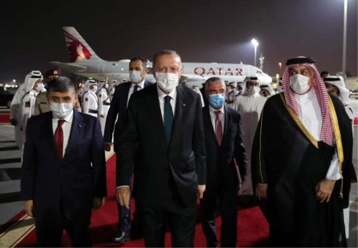 Son dakika haber | Cumhurbaşkanı Erdoğan, Katar\'dan ayrıldı
