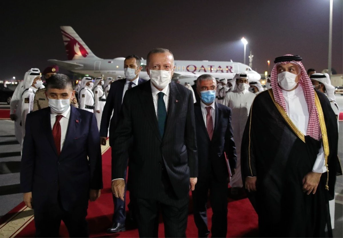 Cumhurbaşkanı Erdoğan Katar\'dan ayrıldı