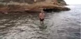 Didim'de deniz altında 5 bin yıllık olduğu değerlendirilen liman kalıntıları bulundu