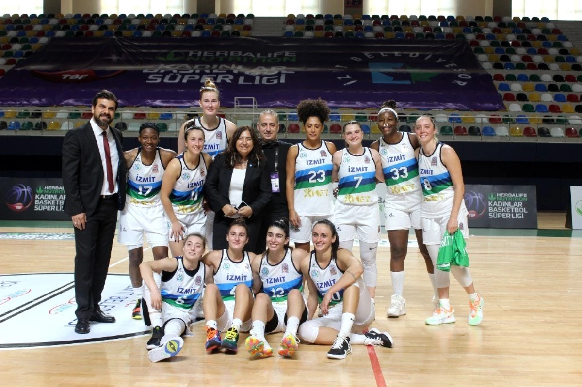 Kadınlar Basketbol Süper Ligi: İzmit Belediyespor: 103 Birevim Elazığ İl Özel İdare: 64