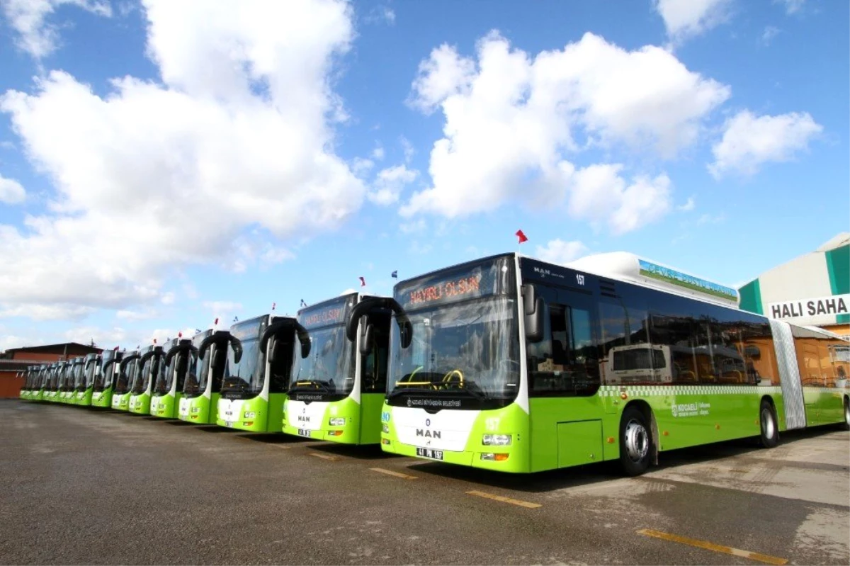 Kocaeli\'nin ulaşım filosuna 109 yeni nesil otobüs katılacak