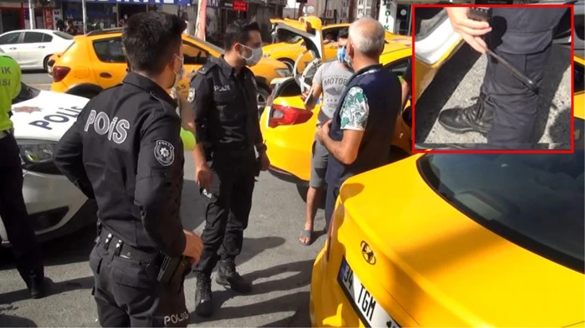 Yine İstanbul, yine taksici dehşeti! İki şoför bıçaklarla birbirine saldırdı