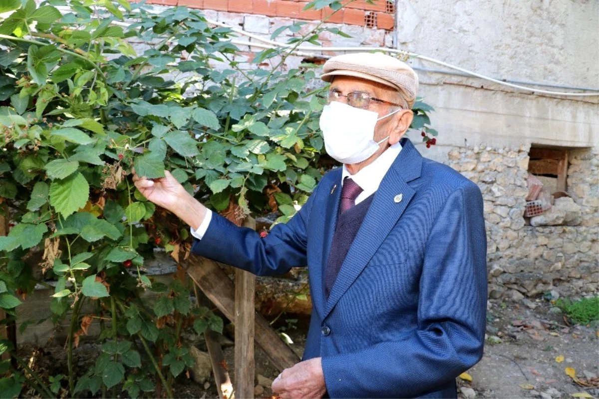 91 yaşındaki Bekir öğretmen koronayı yendi