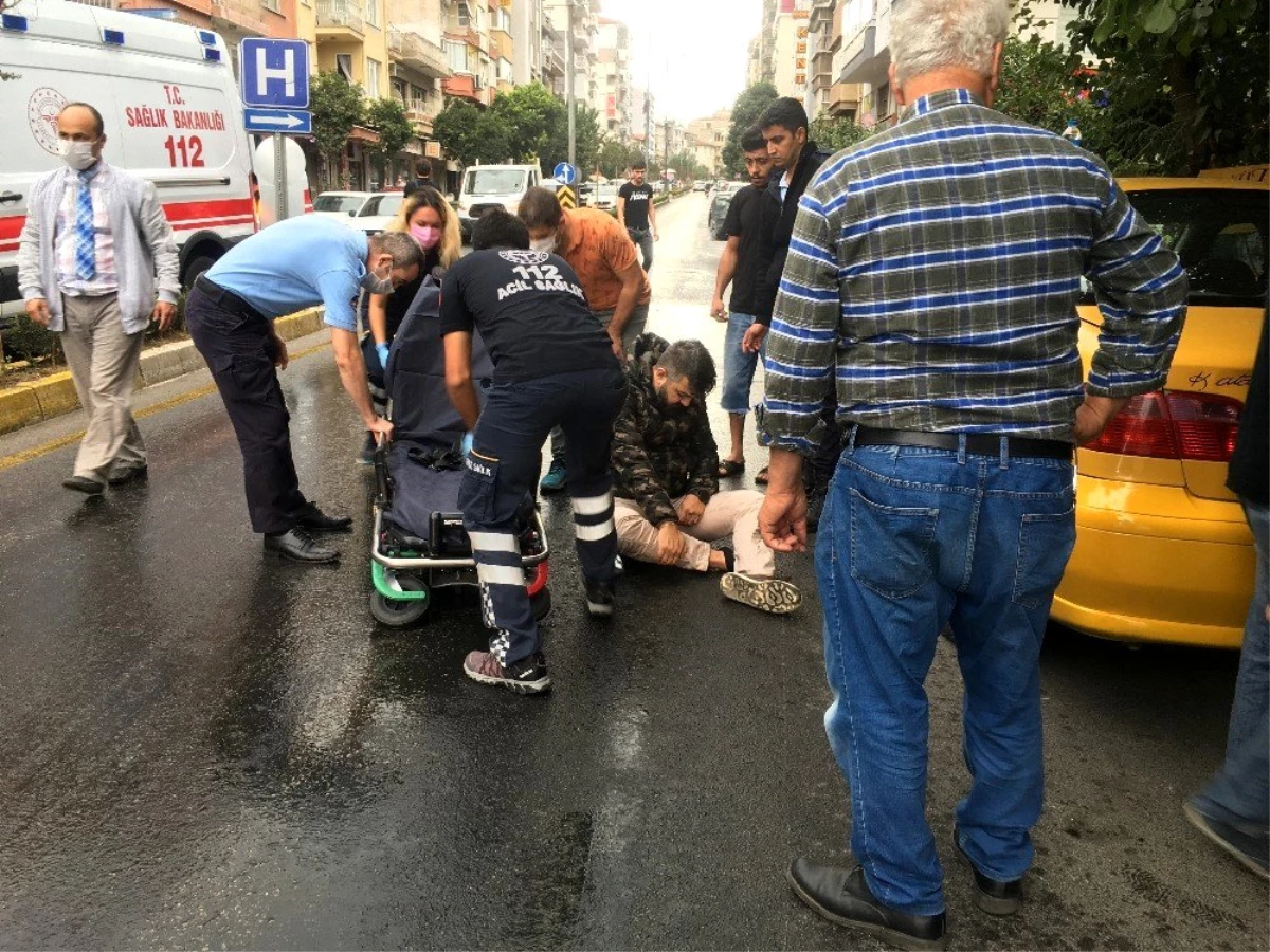 Aydın\'da yağış kaza getirdi: 1 yaralı