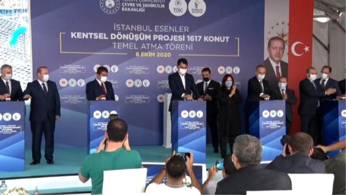 Son dakika haber | (İSTANBUL)Çevre ve Şehircilik Bakanı Murat Kurum: "Ülkemizde dönüştürmemiz gereken 1.5 milyon...