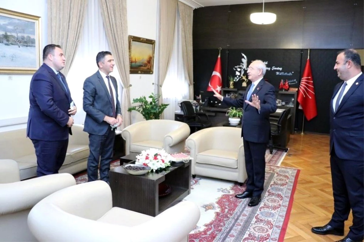 Başkan Mustafa Kayalar, Kılıçdaroğlu ile görüştü