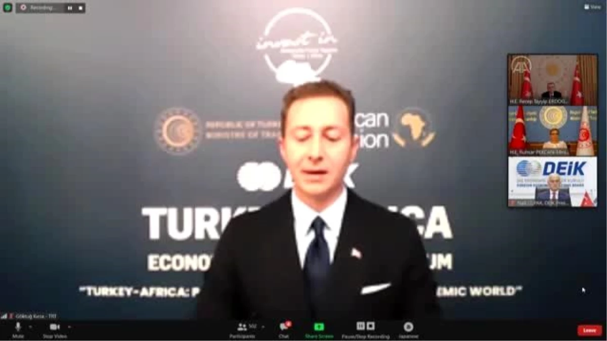 Son dakika haber... Cumhurbaşkanı Erdoğan, Türkiye-Afrika Ekonomi ve İş Forumu\'nda konuştu: (1)