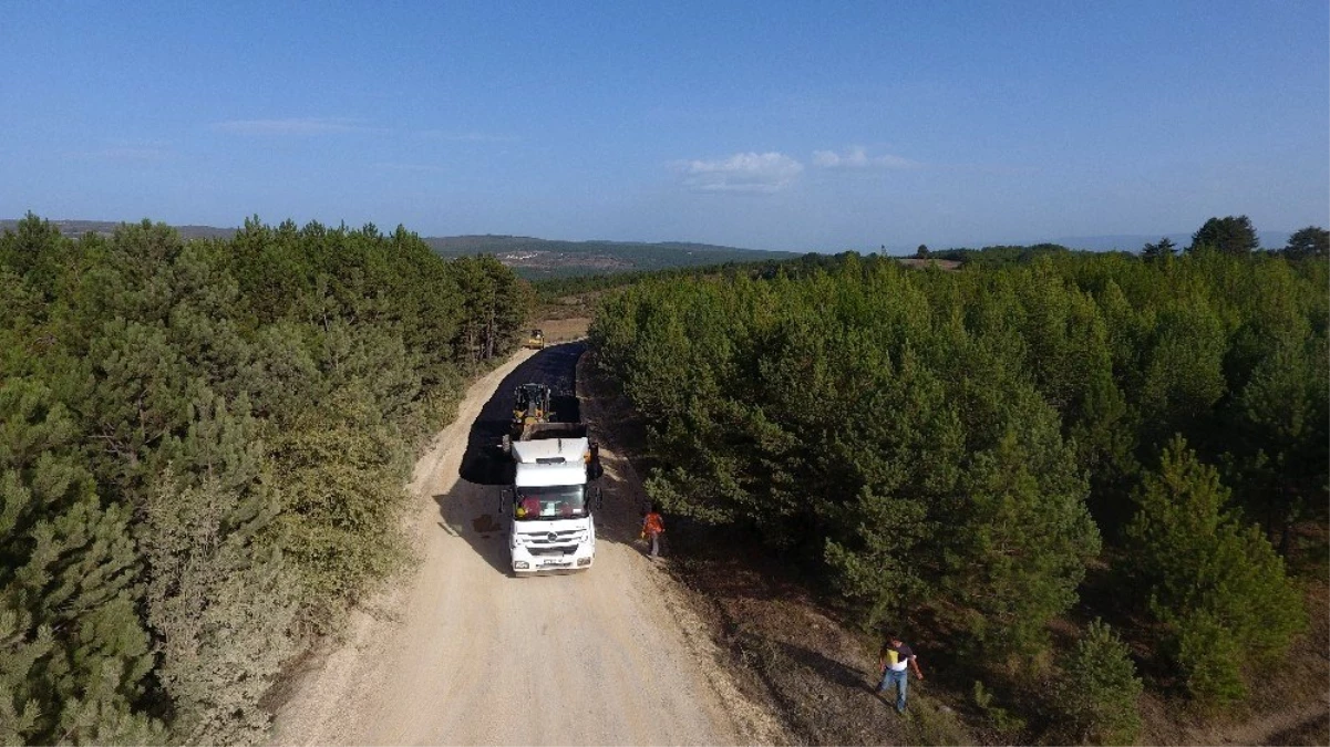 Karabük Özel İdarenin asfalt çalışması sürüyor