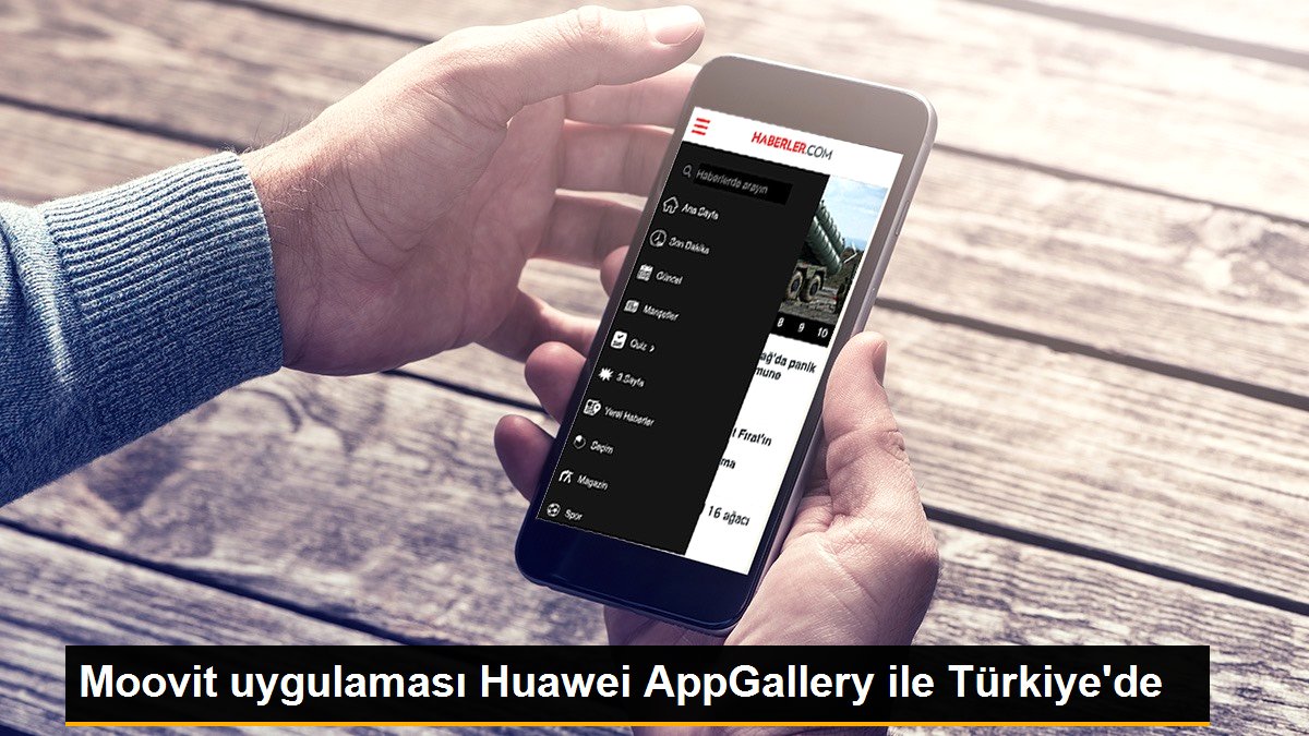Moovit uygulaması Huawei AppGallery ile Türkiye\'de