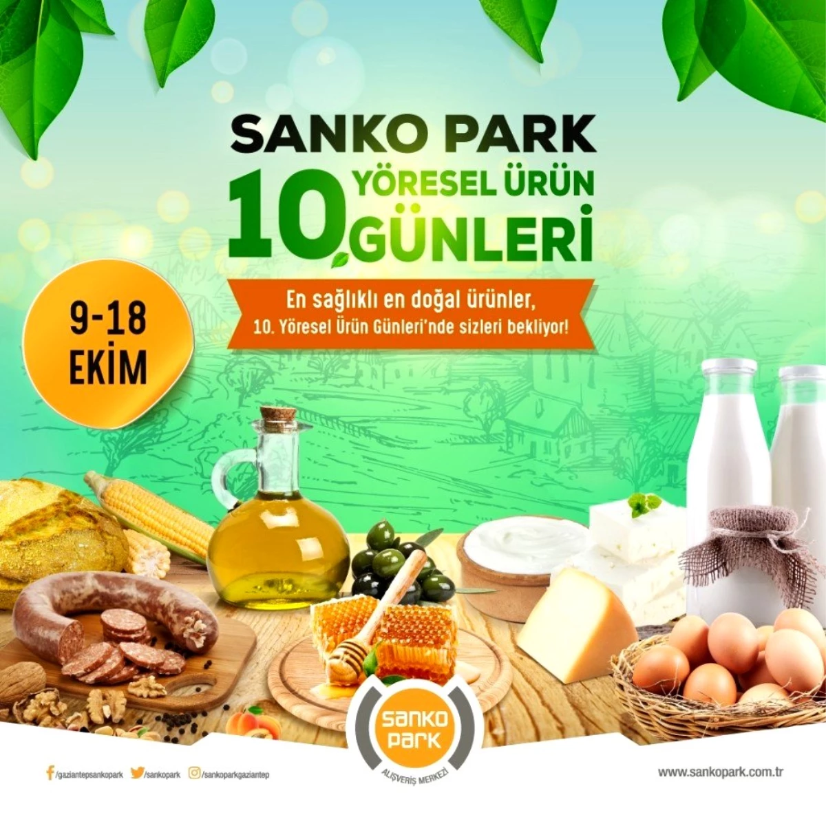 SANKO Park\'ta yöresel ürün günleri başlıyor