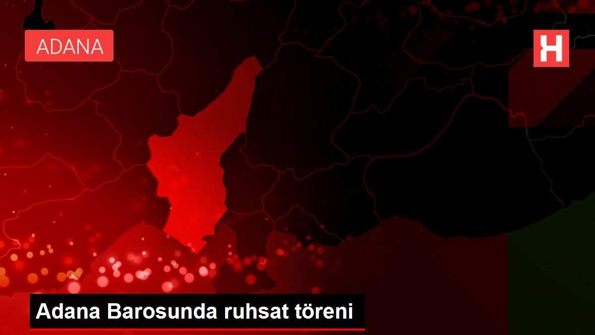 Adana Barosunda ruhsat töreni