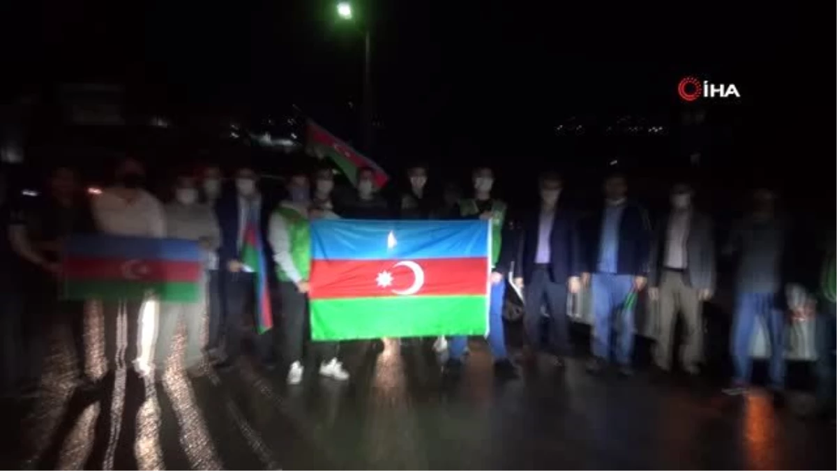 Azerbaycan\'a destek konvoyu
