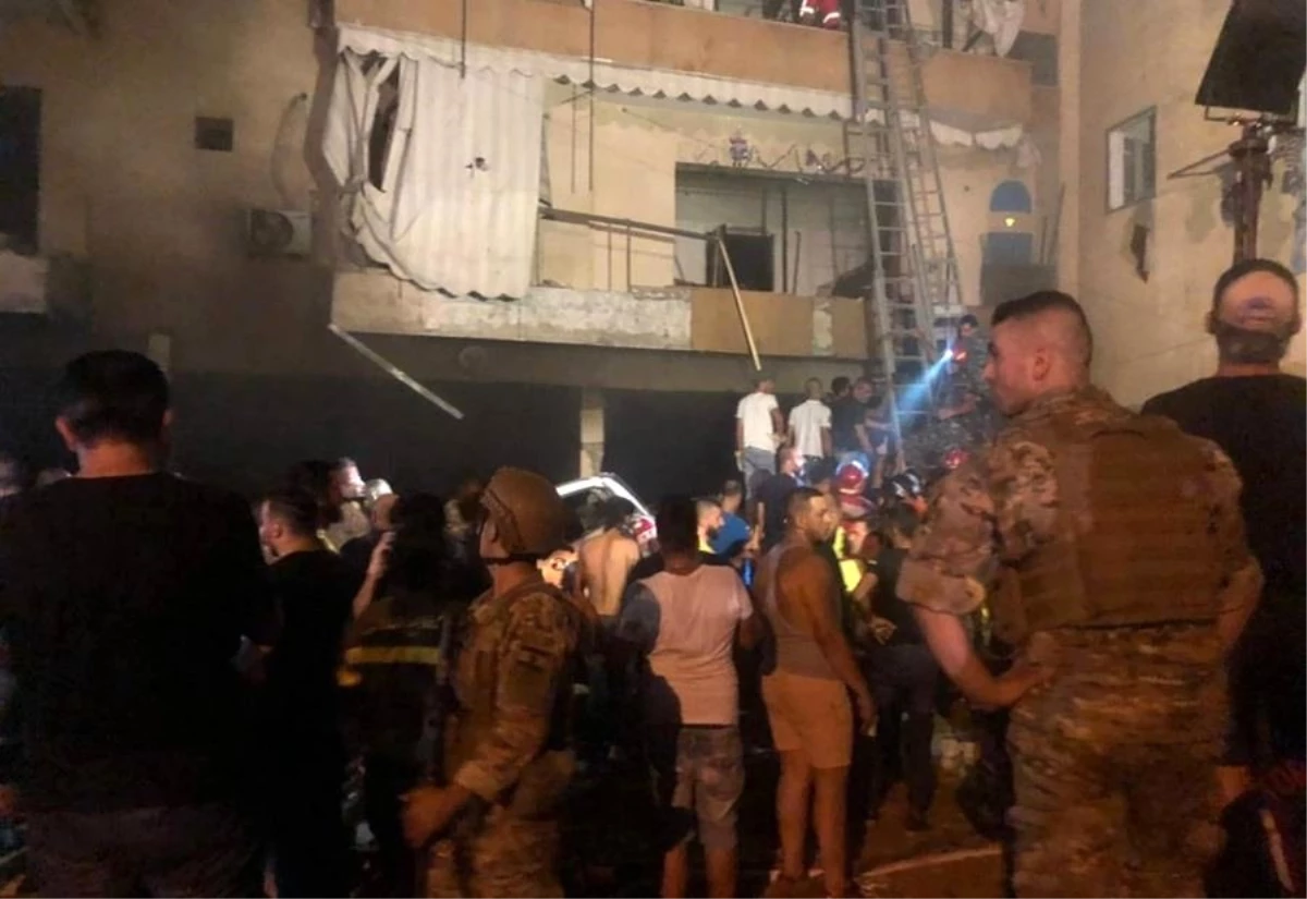 Son dakika haber | - Beyrut\'taki patlamada 4 kişi hayatını kaybetti