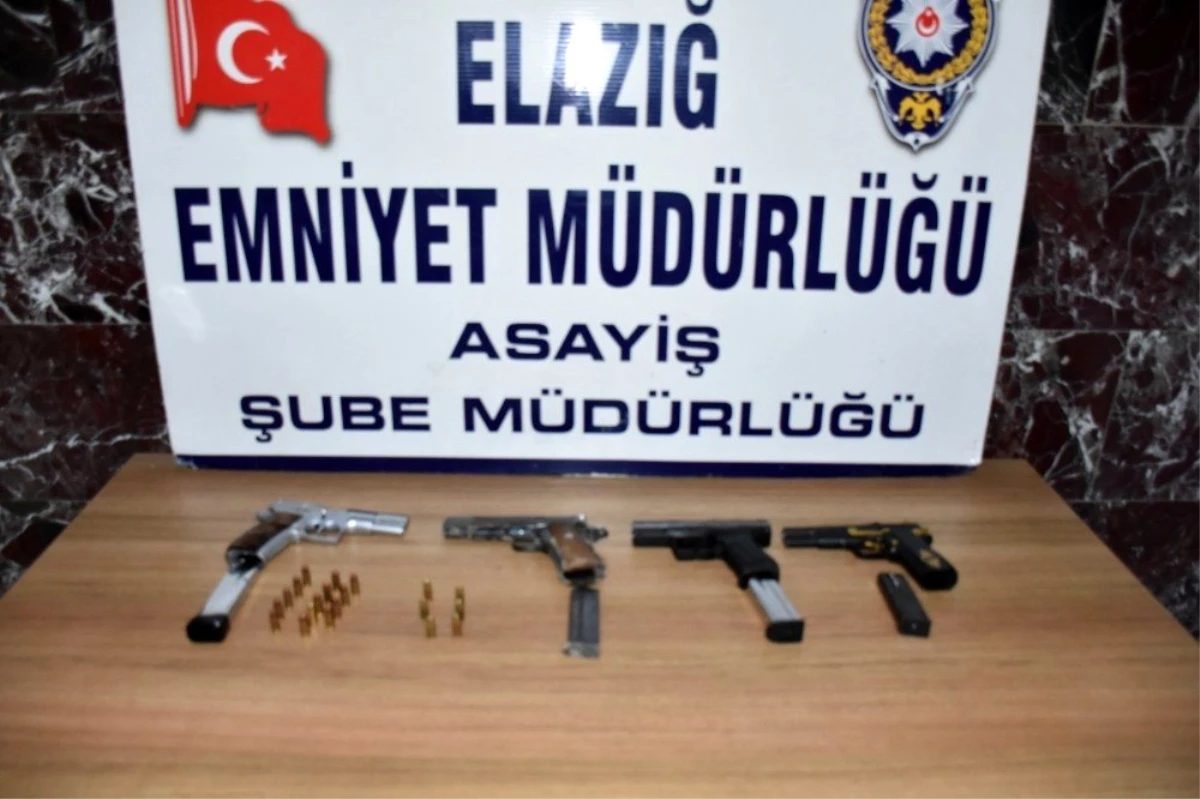 Elazığ\'da çeşitli suçlardan aranan 9 şüpheli tutuklandı