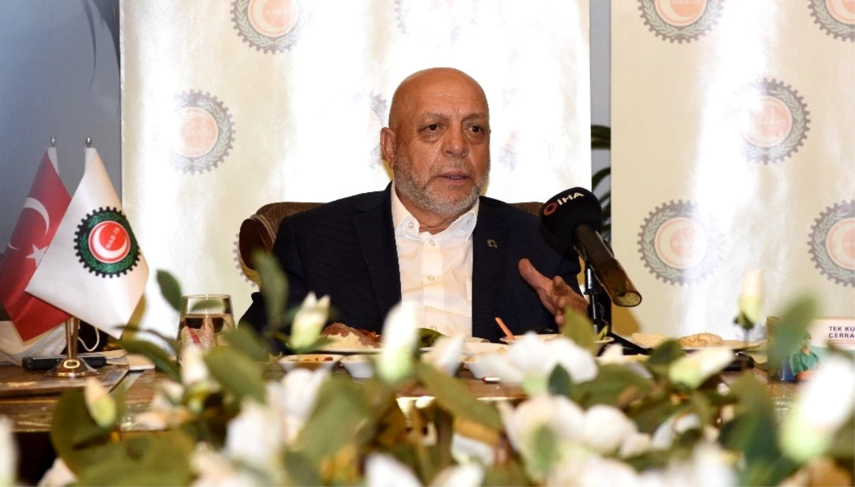 İŞ Genel Başkanı Arslan: "Bizim için birinci gündem maddesi 696 sayılı kanun hükmündeki...