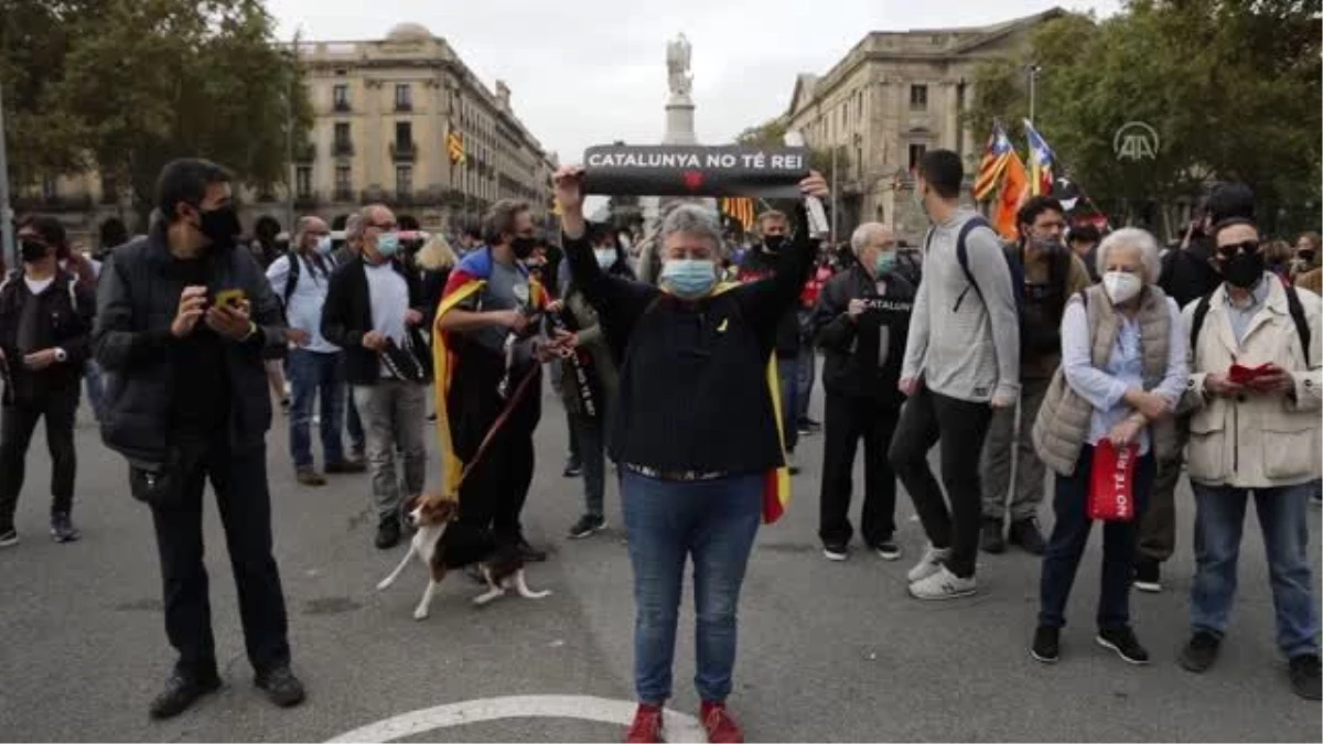 Son dakika haberi... İspanya Kralı Barselona\'da protesto edildi