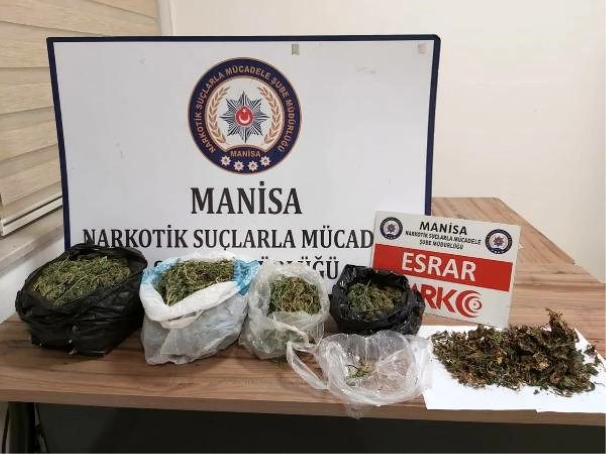 Manisa\'da uyuşturucu operasyonu: 2 gözaltı