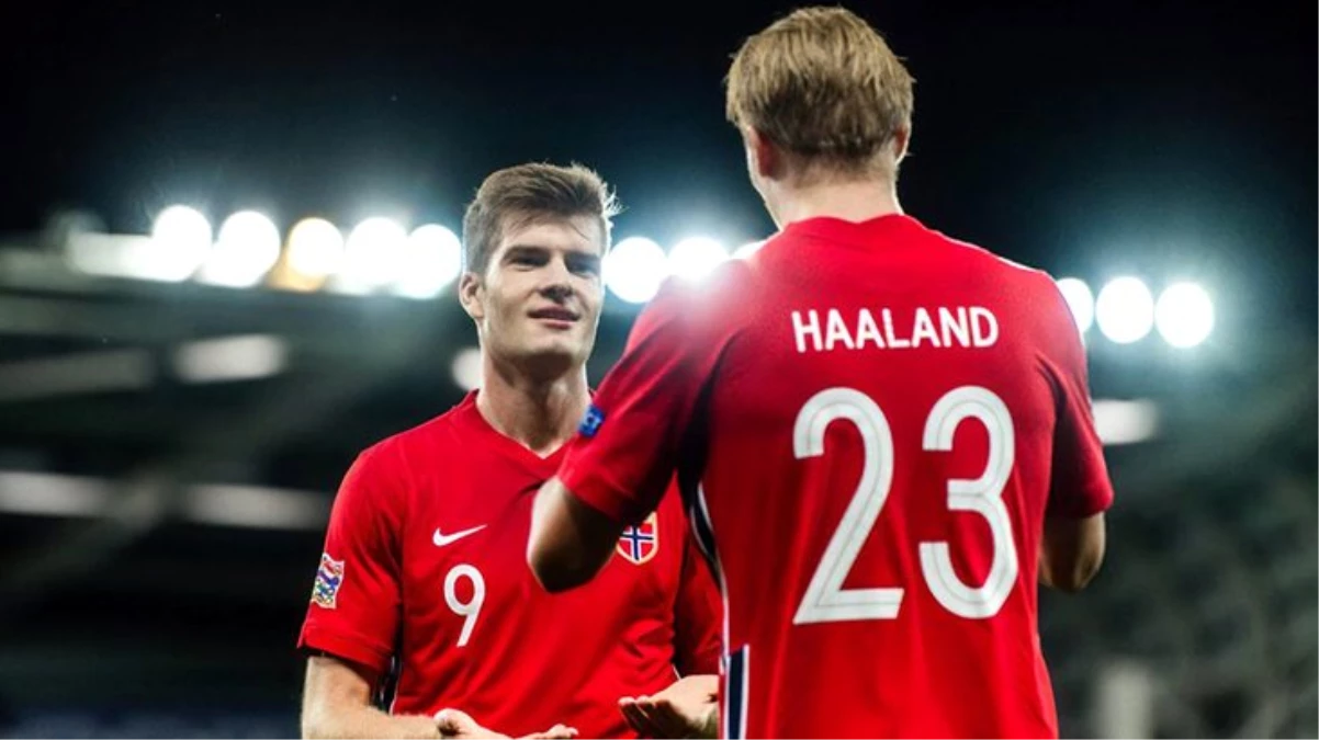 Norveç elenince Alexander Sörloth ve Erling Haaland\'ın EURO 2020 rüyası da bitti