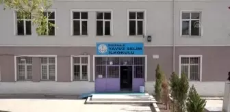 Okulun bahçesinde sınıf oluşturuldu