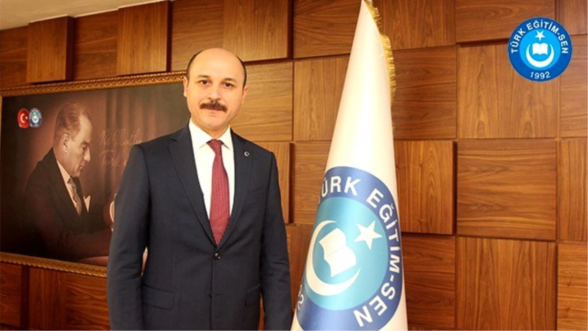 Türk Eğitim-Sen Genel Başkanı Geylan: "Öğretmenin itibarı, toplumun itibarıdır"