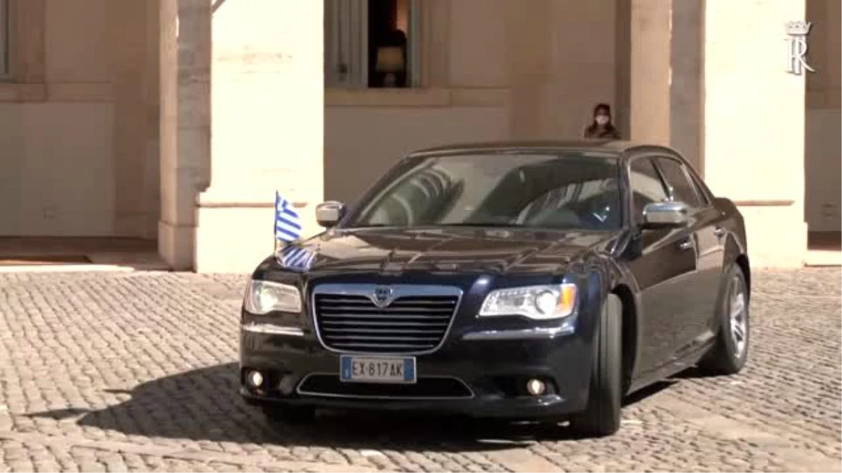 Son dakika haberleri! Yunanistan Cumhurbaşkanı Sakelaropulu İtalya\'da - ROMA
