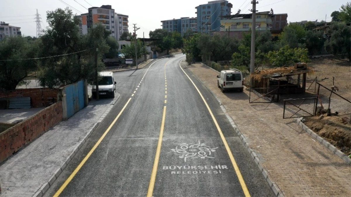 Aydın Büyükşehir Belediyesi Hasköy yolunu sıcak asfaltla buluşturdu