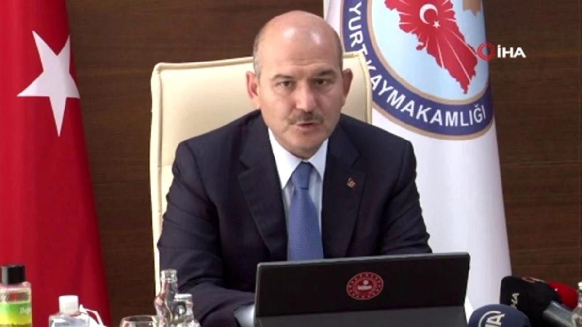 İçişleri Bakanı Süleyman Soylu: " Bu ayın sonuna kadar İstanbulumuzun bir ilçesinde tatbikat...