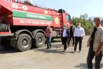 Son dakika haberleri: Hatay'daki orman yangınına müdahale sürüyor