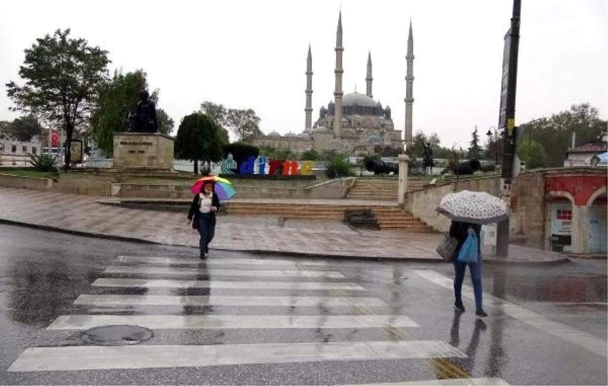 Kuraklığın yaşandığı Edirne\'de son yağışlar umut verdi