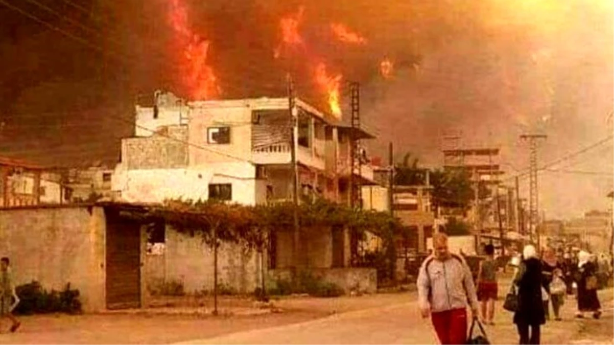 Suriye\'deki orman yangınları söndürülemiyor: 2 ölü, 70 yaralı