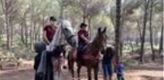 ATLI POLİSLERDEN AYDOS ORMANI'NDA DENETİM