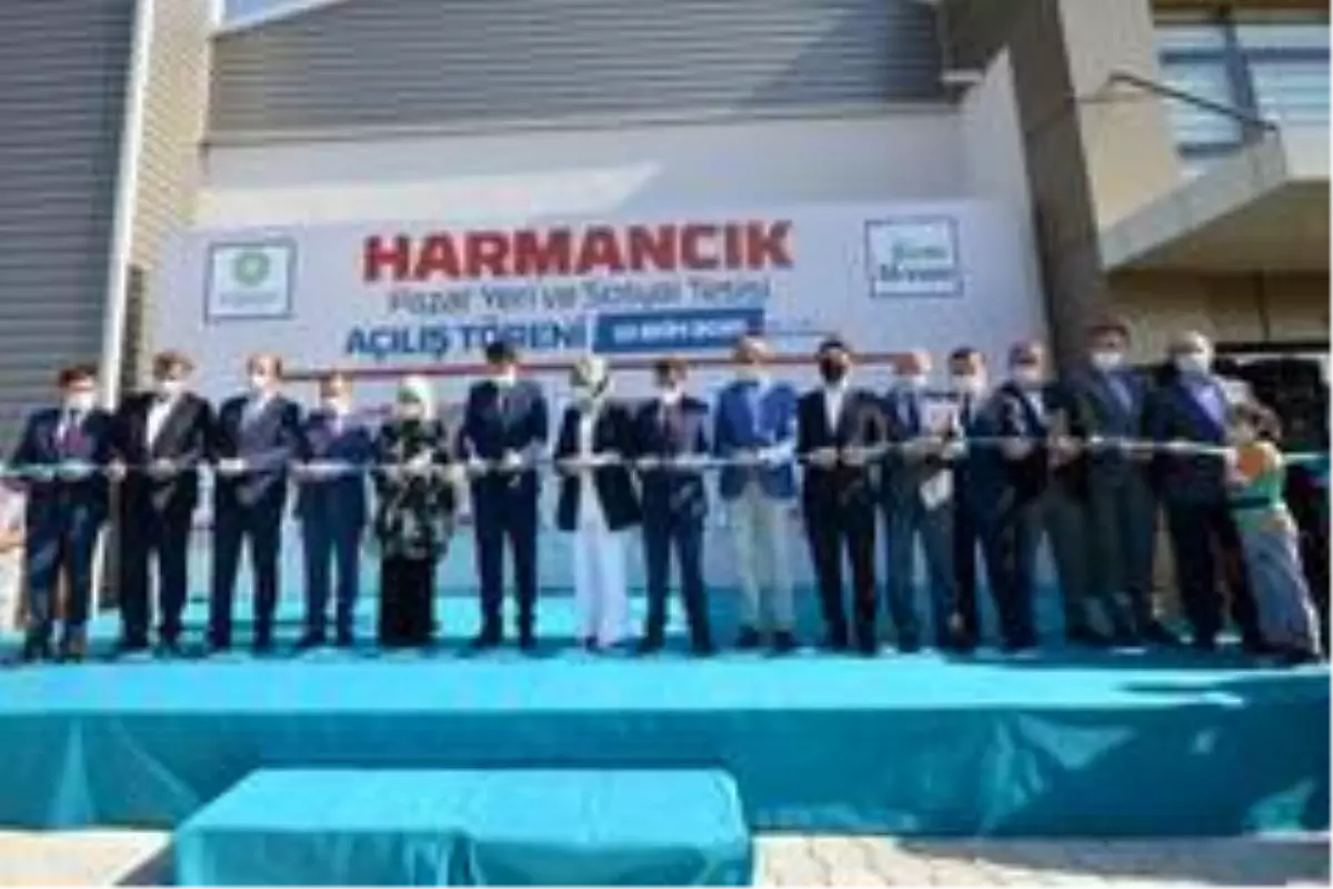 Son dakika haberi! Bakan Kurum Harmancık Kapalı Pazar Yeri ve Sosyal Tesisin açtı