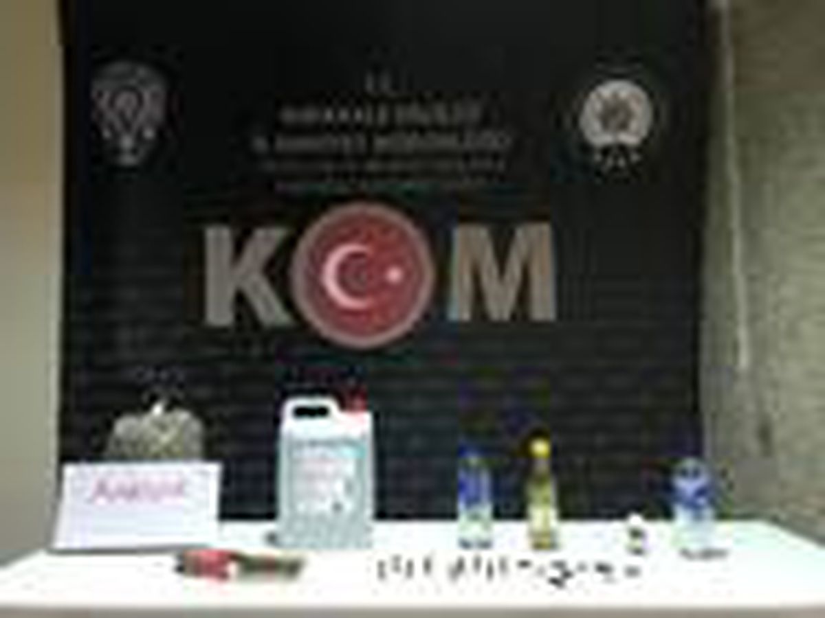 Kırıkkale\'de sahte içki operasyonu: 2 gözaltı