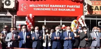 MHP Yunusemre ilçe binasının açılışı yapıldı