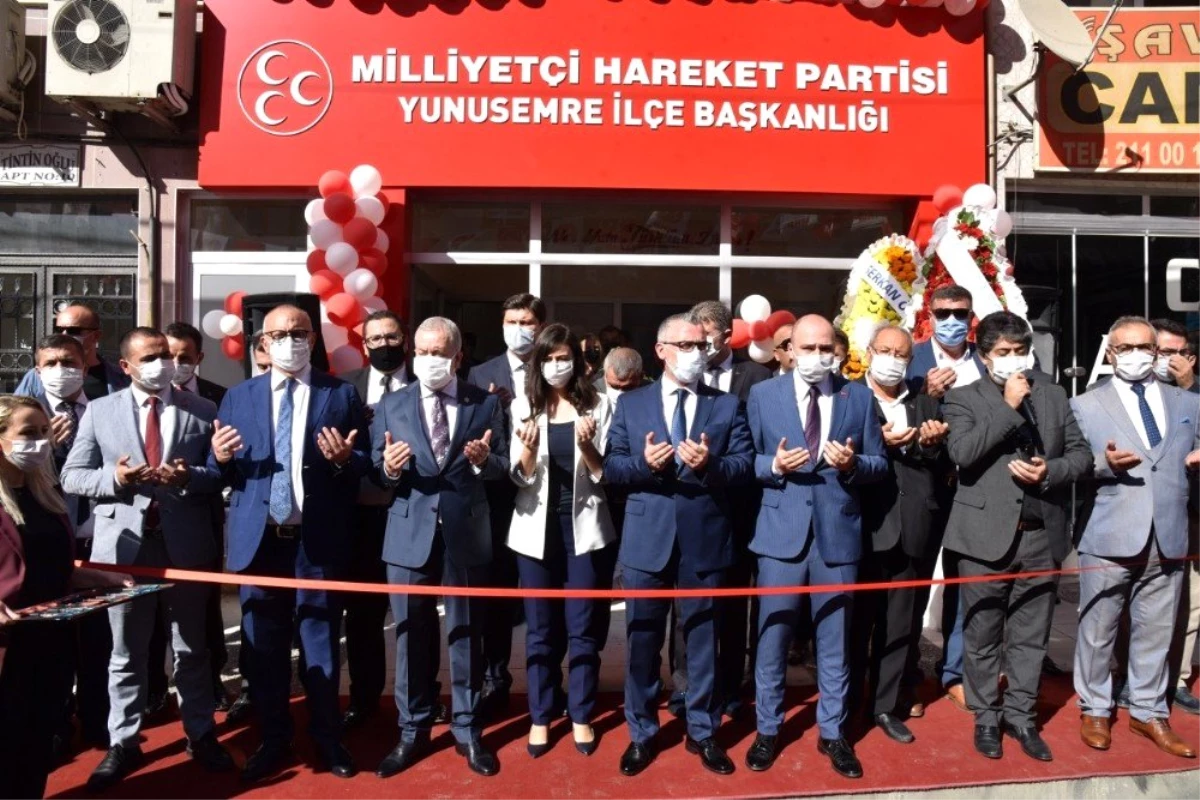 MHP Yunusemre ilçe binasının açılışı yapıldı