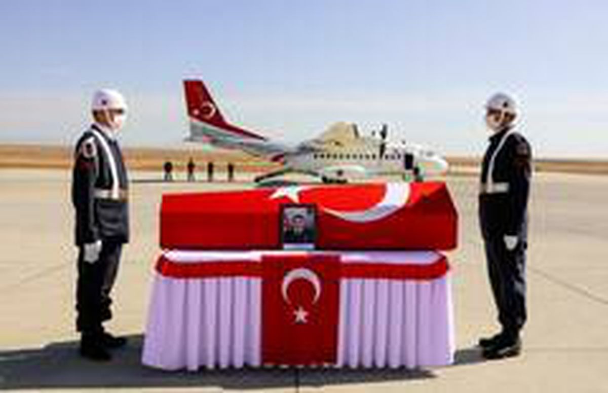 Son dakika haber... Şehit astsubay törenle karşılandı